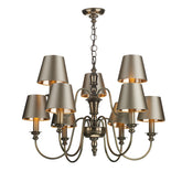 David Hunt Lighting Dickens 9 Light Bronze DIC1363